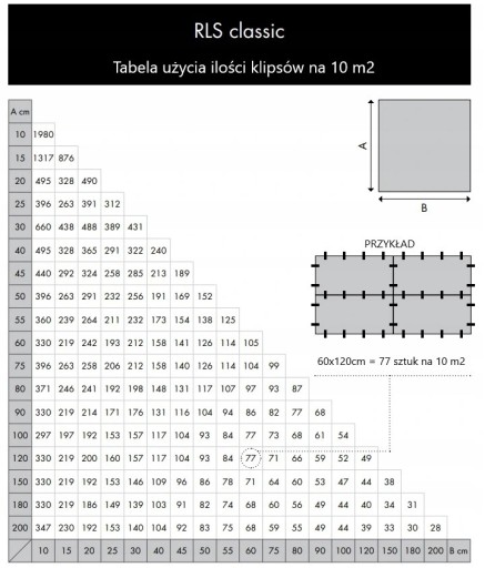 RAIMONDI КЛИПСЫ ВЫСОКИЕ 12 20 мм ТОЛЩИНА 3 мм 100 шт.