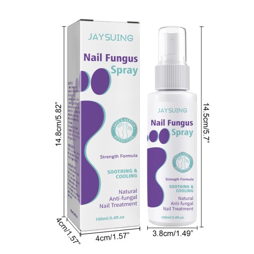 JAYSUING Nail Fungus 100 мл осветляющий спрей от грибка ногтей