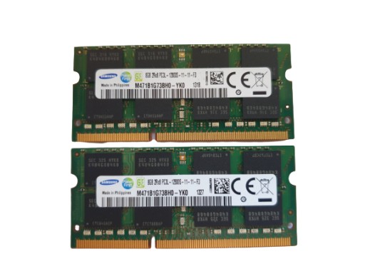DDR3 16GB 2x8GB DDR3 SO-DIMM PC3L 12800S 1600MHz