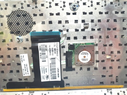 оригинальная клавиатура HP ELITEBOOK 2560p 2570p