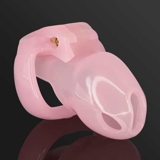 Маленькие розовые мужские поясные пояс Chastita 4 кольца