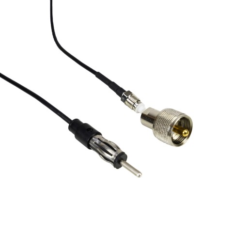 Незаметная антенна CB/FM PNI 49 см + проводка