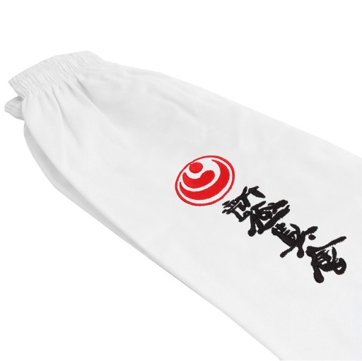 ПОЯС КИМОНО ДЛЯ ДЕТЕЙ КАРАТЭ SHINKYOKUSHINKAI БЕЛЫЙ 100 СМ