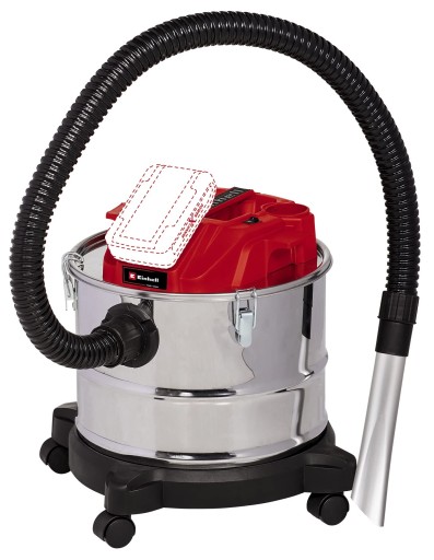 Пылесос Einhell ash 18 Вт 15 л