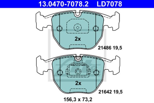 ДИСКИ + КОЛОДКИ ATE CERAMIC P BMW X3 3.0 X5 3.0-4.4
