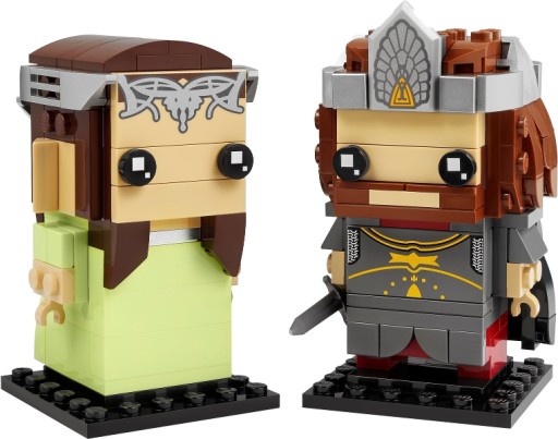 LEGO 40632 BrickHeadz — Арагорн и Арвен