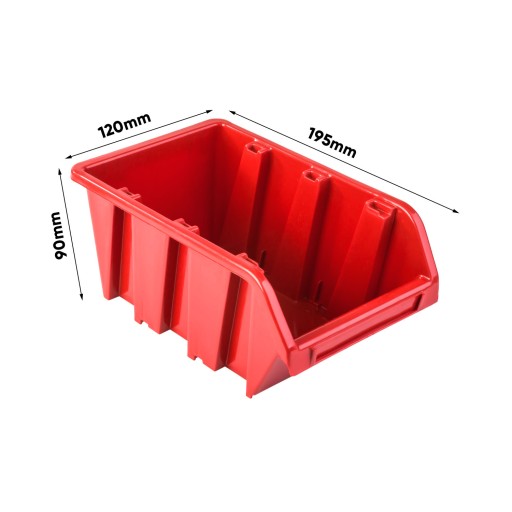 Контейнеры для хранения Litter Organizer NP8, красные