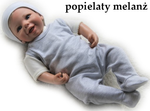 Śpiochy śpioszki pajacyk 62 bawełniane