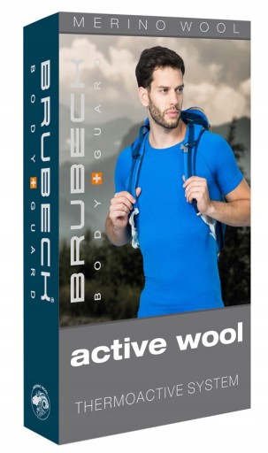 Толстовка Brubeck ACTIVE WOOL из шерсти мериноса - XL*