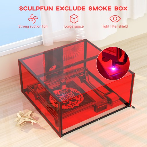 Специальный короб для дымоудаления SCULPFUN S30 S