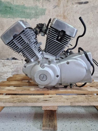 YAMAHA XV 125 VIRAGO 97-04 ДВИГАТЕЛЬ ПОЛНАЯ РАБОТА.