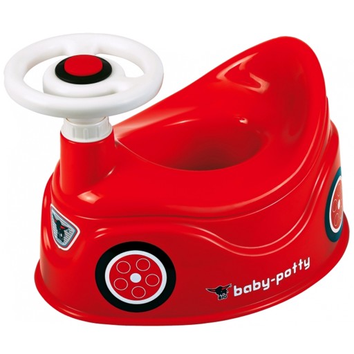 POTTY CAR ИНТЕРАКТИВНЫЙ СИГНАЛ КРАСНЫЙ РУЛЬ RIDE DRIVE BOBBY CAR BIG