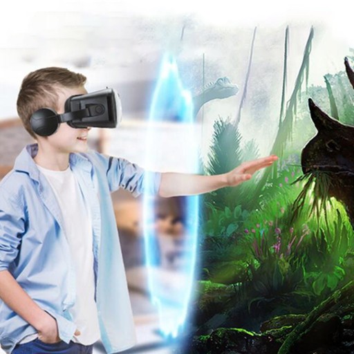 Универсальные очки VR для телефонов 4,7–6,7 дюйма, 3D, широкий угол обзора 120°