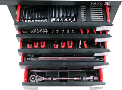 СЕРВИСНЫЙ ШКАФ ТЕЛЕЖКА ДЛЯ ИНСТРУМЕНТОВ YATO YT-55293
