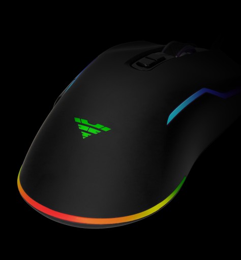 Игровая мышь RGB PREYON с разрешением 12400 точек на дюйм для геймеров
