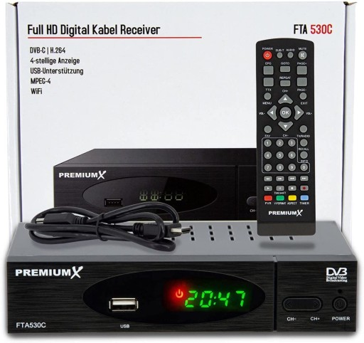Тюнер DVB-C PremiumX FTA 530C