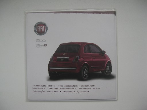 FIAT 500 DVD инструкция Fiat 500C Blue&Me