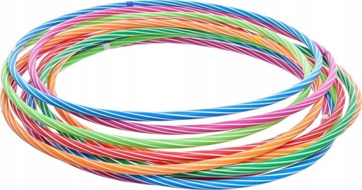 Набор обручей 10 шт., диаметр 90 см. Игрушка-обруч HULA HOOP.