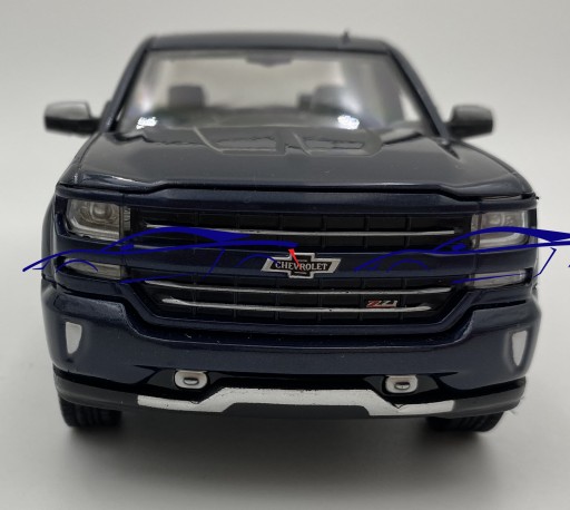 Chevy Silverado 2018 Centennial в масштабе 1:24, Motormax 79353