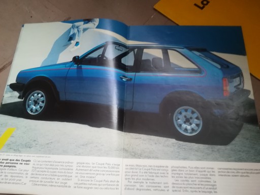 2x Prospekt Vw Polo 86c GT Kombi Cl A редкость