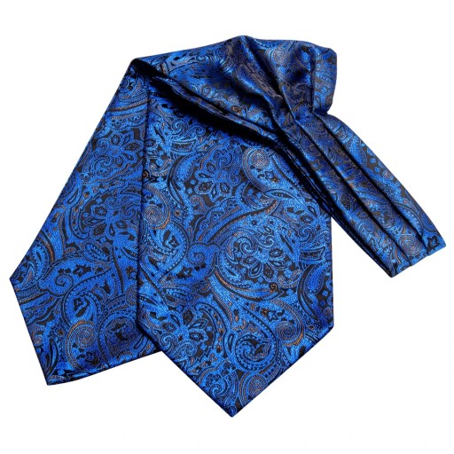 Мужской комплект жаккардовых шалей Ascot, запонки POCKET CHECK, доставка24