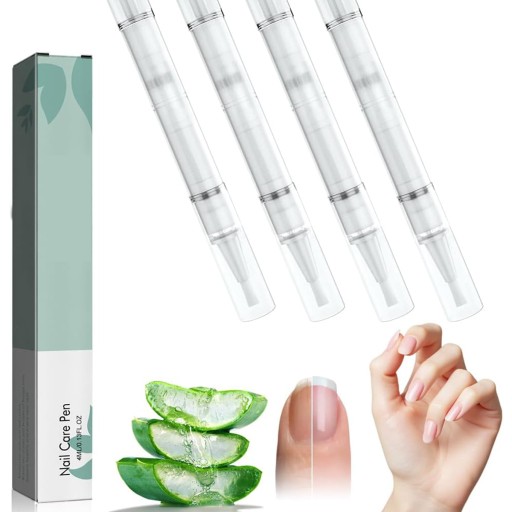 4x NAIL CARE PEN ручка-фломастер СТИК ДЛЯ УХОДА ЗА НОГТЯМИ 4 мл