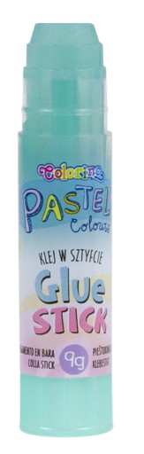 COLORINO ШКОЛЬНЫЙ КЛЕЙ-СТЕКЛО 9G ПАСТЕЛЬ 1 шт.