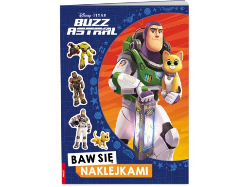 Книга Disney Pixar Базз Лайтер с наклейками