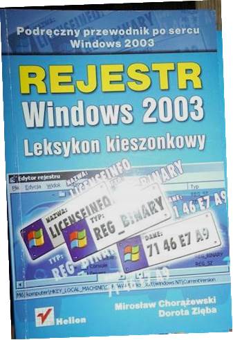 Карманный лексикон реестра Windows 2003 - Zięba