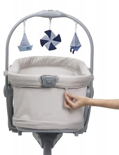кроватка CHICCO BABY HUG PRO 5В1 Бежевый + МАТРАС + ПРОСТЫНЬ