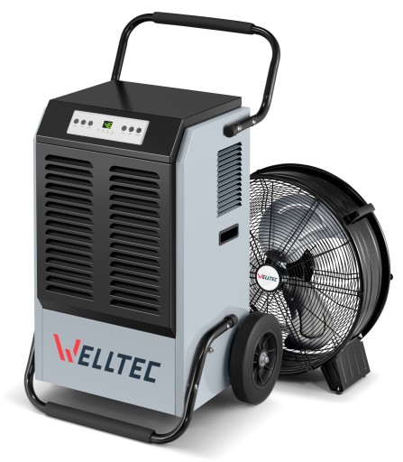 СТРОИТЕЛЬНАЯ ВОЗДУХОСУШИЛКА WELLTEC DHX70 | ПРОМЫШЛЕННЫЙ | 70л/24ч | НАСОС