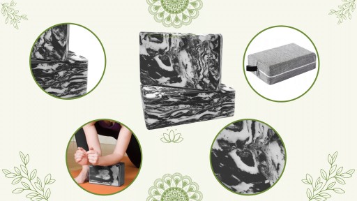 Блок для йоги Cube Block 200 г FIT4MED Yoga + футляр