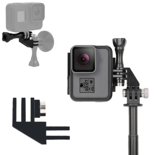 Uchwyt adapter mocowanie kątowe kątowy do kamery GOPRO SJ Cam DJI Insta