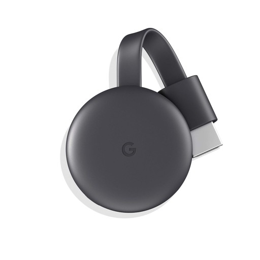 Приставка Google Chromecast Smart TV Full HD HDMI Антрацит, Серый