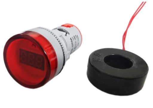 АММЕТР 0-100А LED 28мм КРАСНЫЙ(3197)