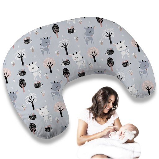 ПОДУШКА ДЛЯ КОРМЛЕНИЯ MOON CROSSING BEAN +POSZ W45