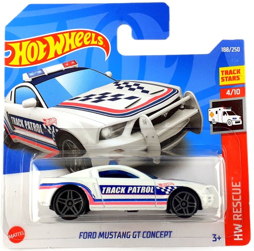 МОДЕЛЬ HOT WHEELS FORD MUSTANG GT CONCEPT HW RESCUE