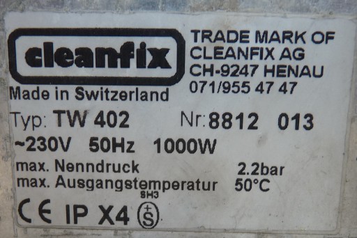 CLEANFIX TW 402 профессиональный моющий пылесос