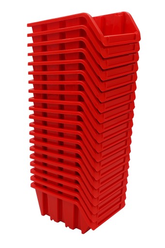 Kuwety na narzędzia warsztatowe do garażu MEGA ZESTAW 195x120x90 mm 20 szt