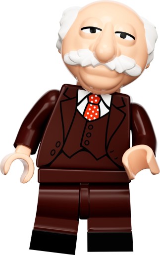 ФИГУРКА LEGO MINIFITURES MUPPETS SERIES MR. WALDORF MAPS 71033 9