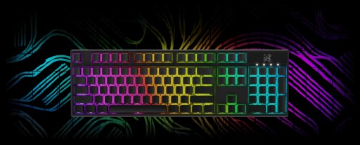 МЕХАНИЧЕСКАЯ КЛАВИАТУРА DREAMKEY С КОРИЧНЕВОЙ RGB СВЕТОДИОДНОЙ СВЕТОДИОДНОЙ КЛАВИАТУРОЙ