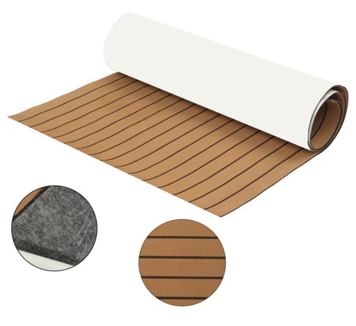 TEAK EVA MATA PODŁOGOWA DO ŁODZI JACHTOWEJ 240X90