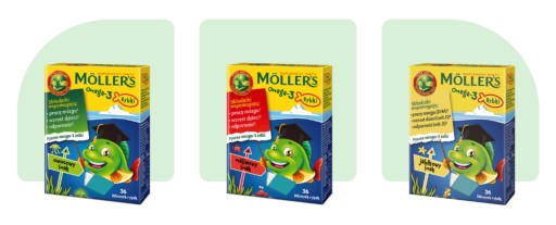 2x Möller's Омега-3 РЫБА оранжевые желе 36 шт ИММУНИТЕТ дети COD