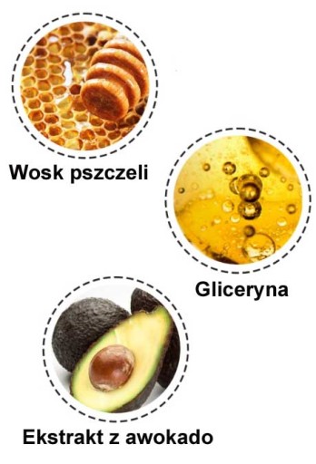 Wosk Sztyft Wygładzenie Fryzury Odstające Włosy