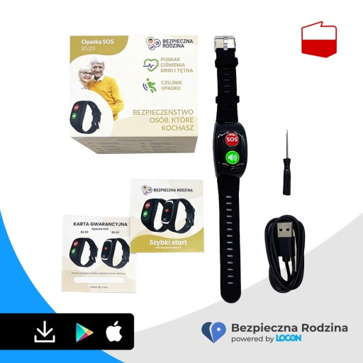 SOS GPS-БРАСЛЕД ДЛЯ SENIOR LOCON LIFE НА ДЕНЬ БАБУШКИ И ДЕТИШКИ