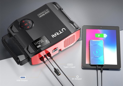 4 в 1 POWERBANK BOOSTER JUMP STARTER 2000A 150PSI