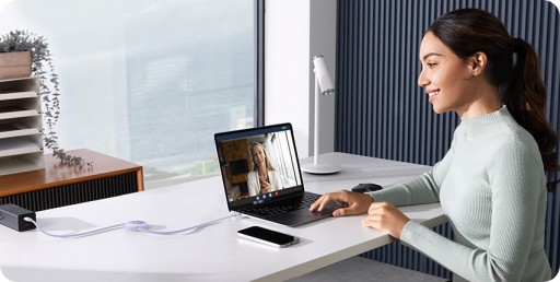 BASEUS KABEL USB-C TYP-C SZYBKIE ŁADOWANIE PRZEWÓD ZWIJANY 60W QC PD 1M