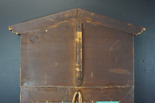 Zabytkowe lustro empire drewniane 88.5cm