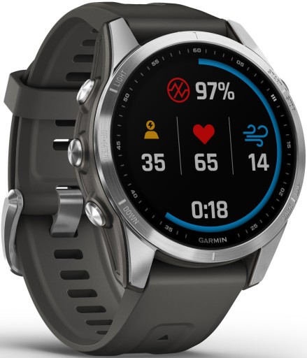 Умные часы GARMIN Fenix ​​7S Серебристо-серые