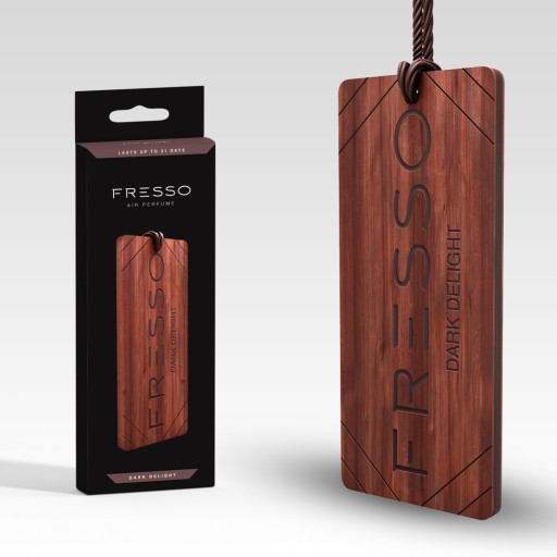 FRESSO DARK DELIGHT DREWNIANA ZAWIESZKA + PERFUMY